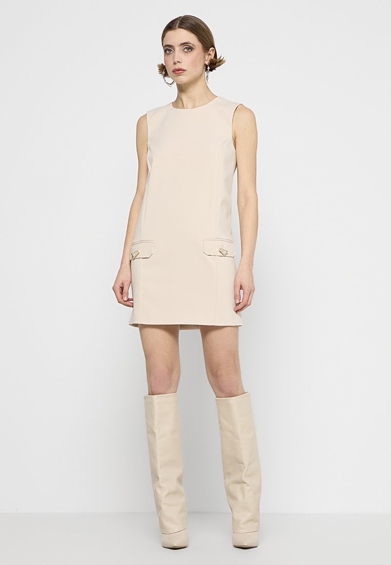 pinko Etui-jurk beige