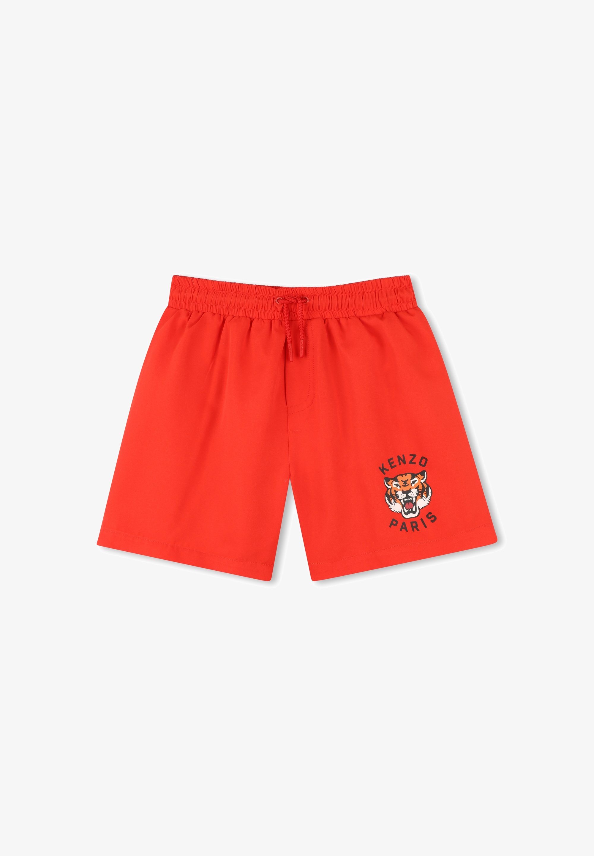 KENZO kids Shorts da mare rouge vif/rosso - Main Image