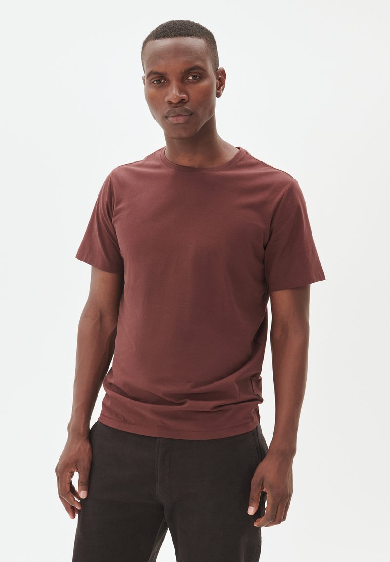 Matinique JERMALINK - Camiseta básica - bitter chocolate