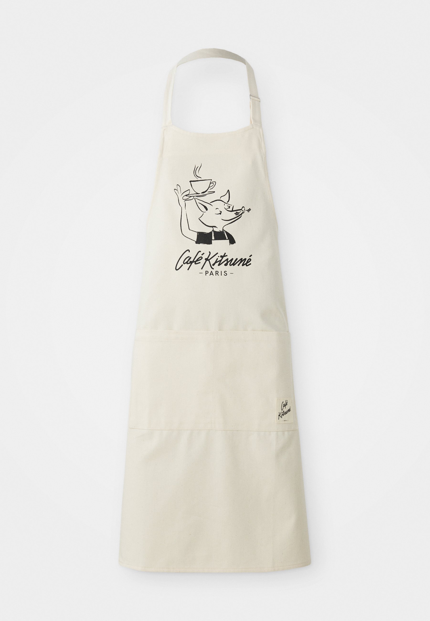 CMNIM Fox Apron With Pockets - Cute Fox Print Waterproof Kitchen & Gardening Apron For Animal Lovers