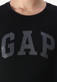 GAP FRANCHISE TEE 2 PACK - Triko s potiskem - grey/black