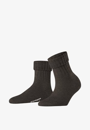 Burlington PLYMOUTH - Chaussettes - dark brown