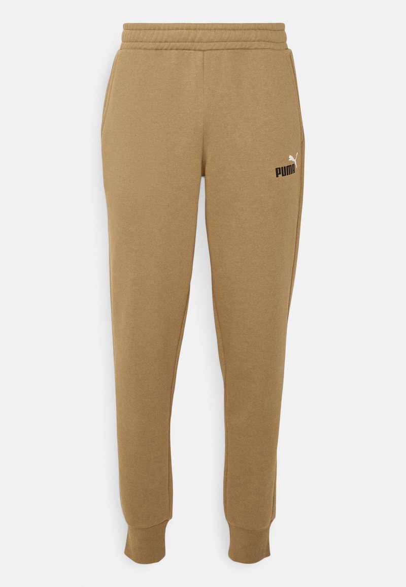 Puma LOGO chocolate - Tracksuit chip/brown PANTS bottoms -