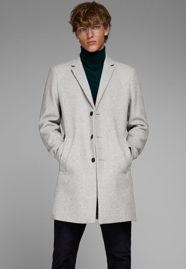 Jack & Jones PREMIUM JPRMORTEN - Abrigo clásico - light grey