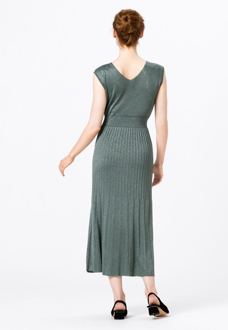 Hallhuber Cocktailkleid Festliches Kleid Seegrun Turkis Zalando De 