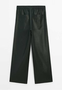Massimo Dutti Broek - mottled dark green