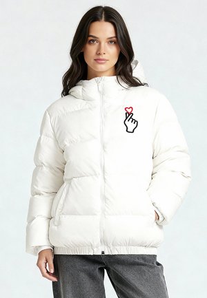 SARANGHAE EMBROIDERY UNISEX  - Winterjacke - off-white