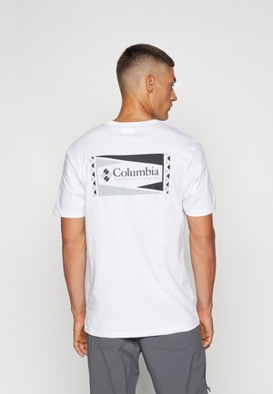 Columbia NORTH CASCADES™ SHORT SLEEVE TEE - Camiseta estampada - white