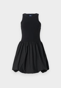 BUBBLE MIXED MEDIA - Jurk - true black