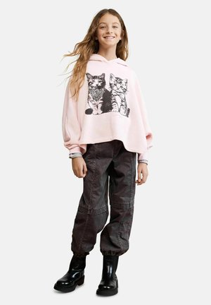 Desigual, CAT HOODIE - Kapuutsiga pusa - pink