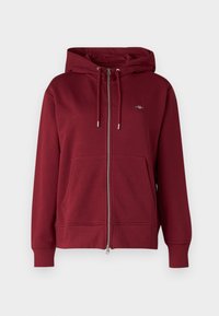 SHIELD ZIP - Mikina na zip - plumped red