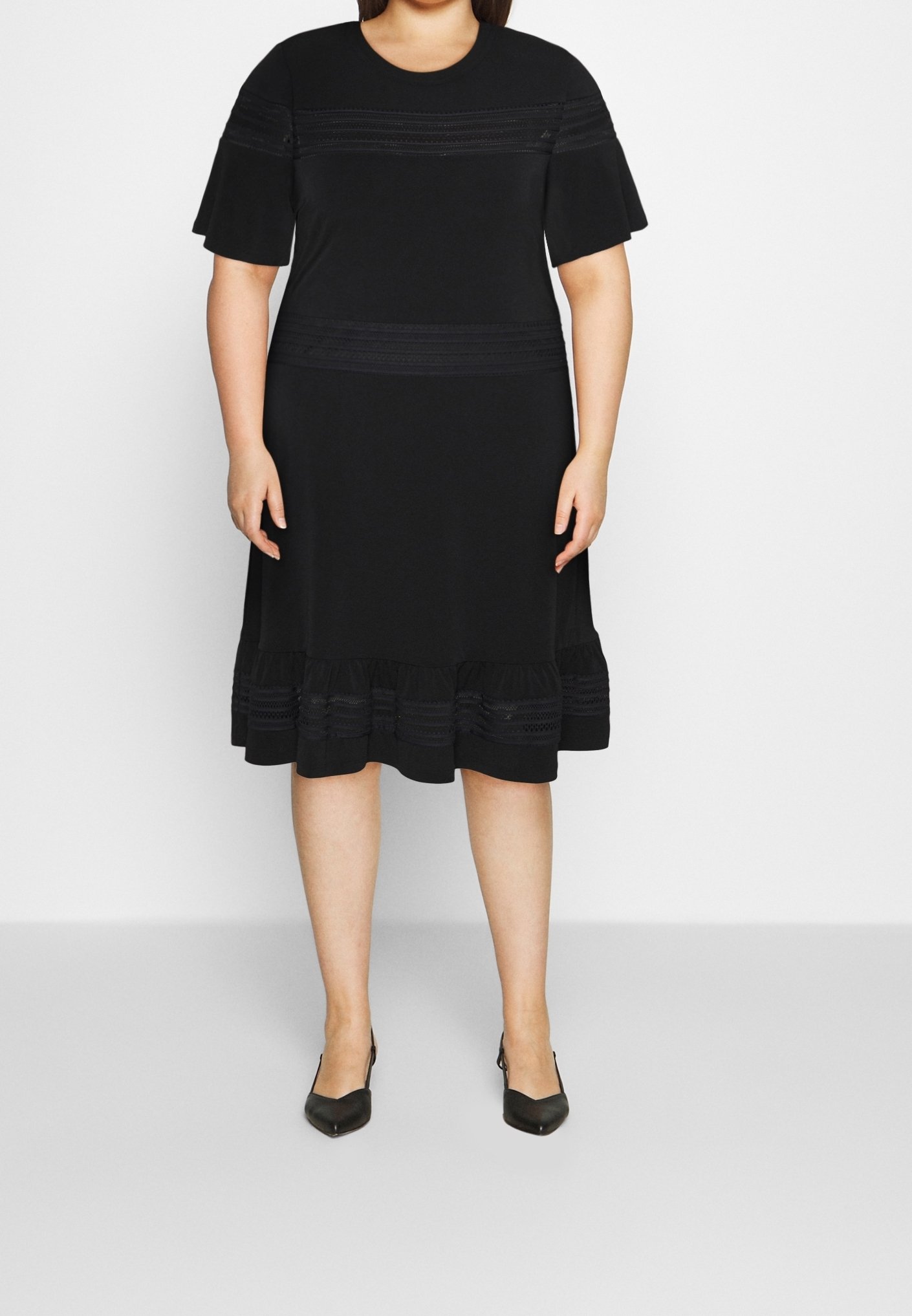 MICHAEL Michael Kors Jersey dress - black - (Pre-owned) - Zalando