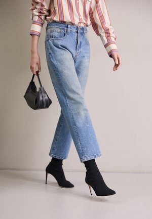 Straight leg jeans - blue denim