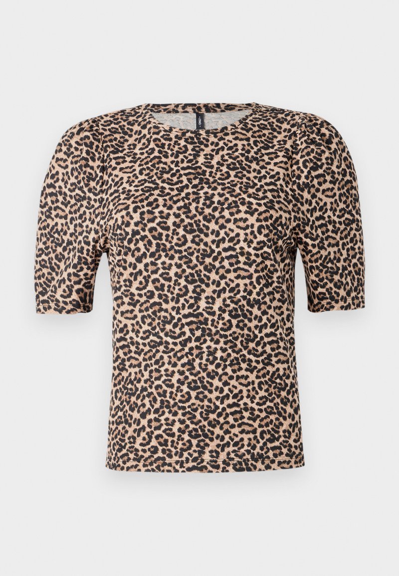 Only T-shirt print taupe