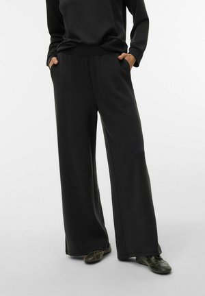 JULIA HOHE TAILLE - Pantaloni - black
