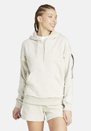 HOODY ESSENTIALS SMALL LOGO FRENCH  - Felpa con cappuccio - alumina white