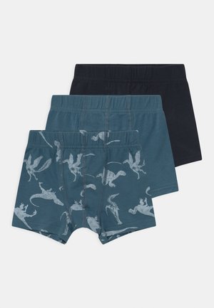 NMMTIGHTS DINO 3 PACK - Pants - real teal