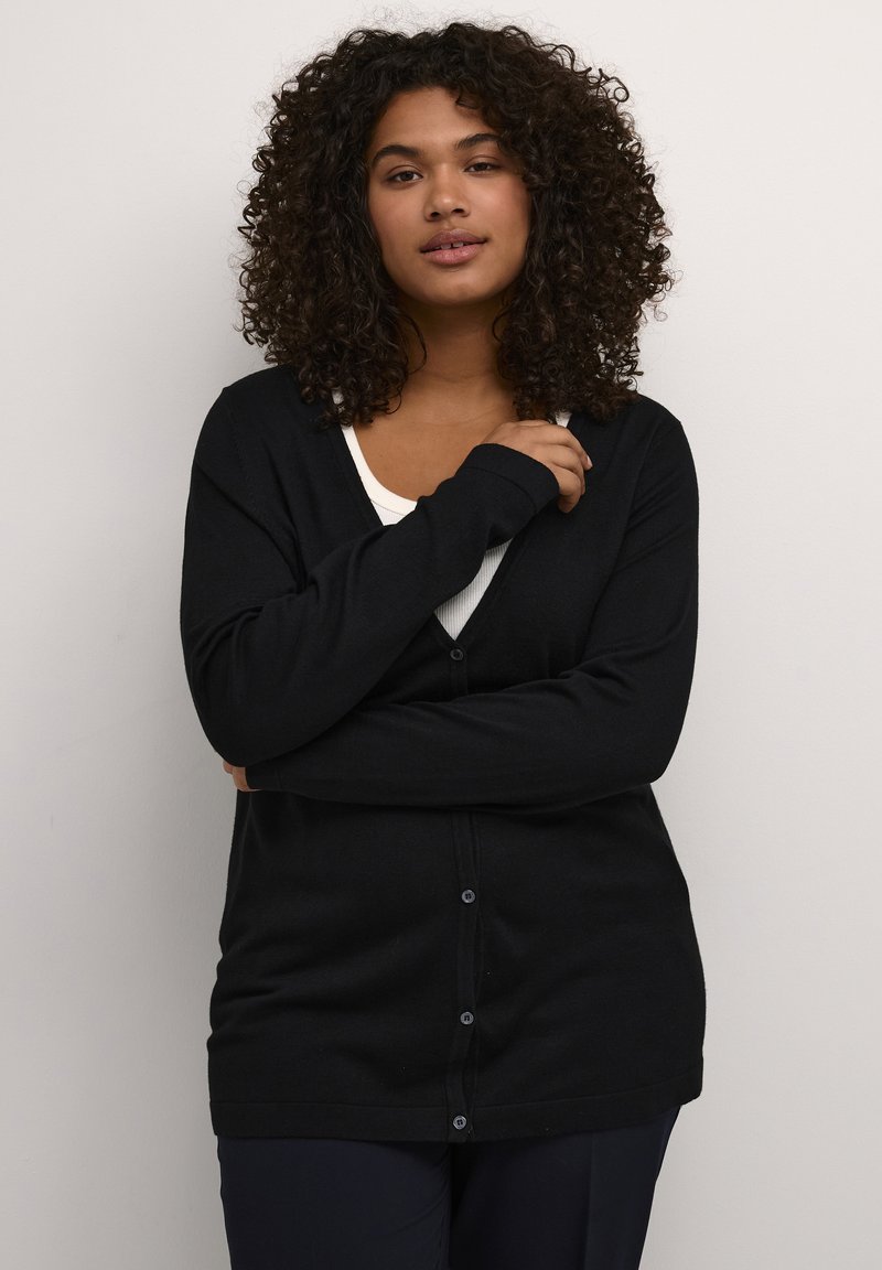 Kaffe Curve - FARSIA - Cardigan - black deep, Ingrandire