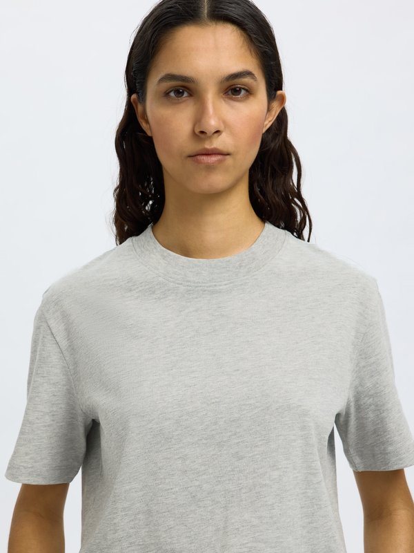 SLFRELAX MOCK NECK TEE  - Basic T-shirt2