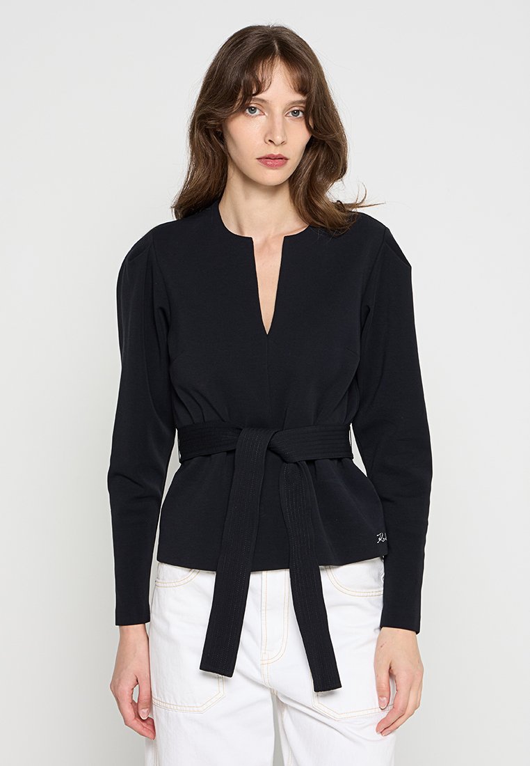 Karl Lagerfeld Longsleeve zwart