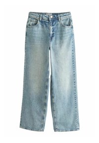 TURN UP BAGGY - Relaxed fit -farkut - mid blue