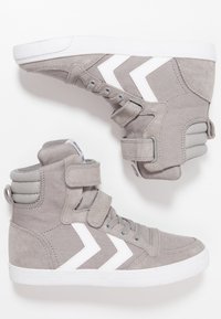 Hummel - SLIMMER STADIL - Sneakers high - frost grey Miniaturebillede 1