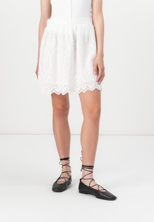 YASHOLI MINI SKIRT - Miniskjørt - star white