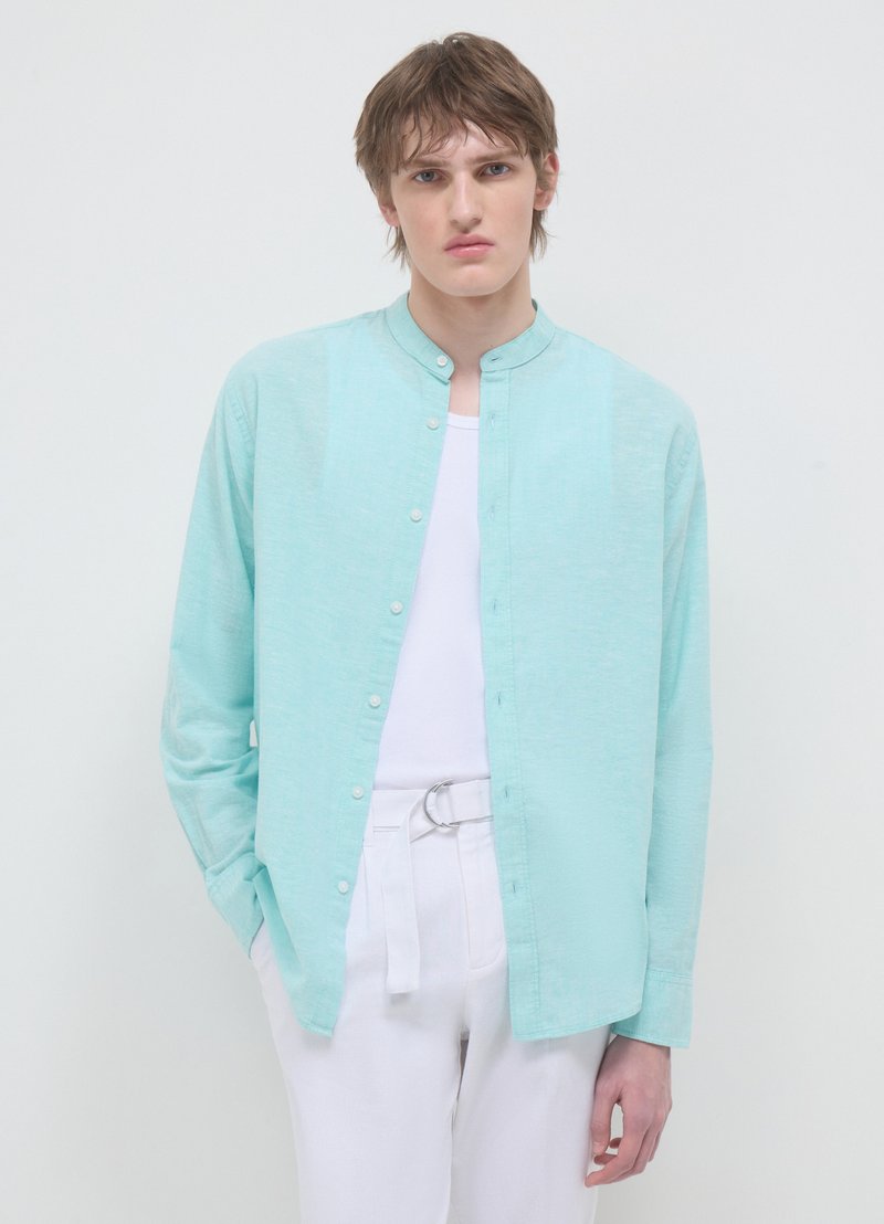 Calliope COREANA - Camicia - acquamarina melange