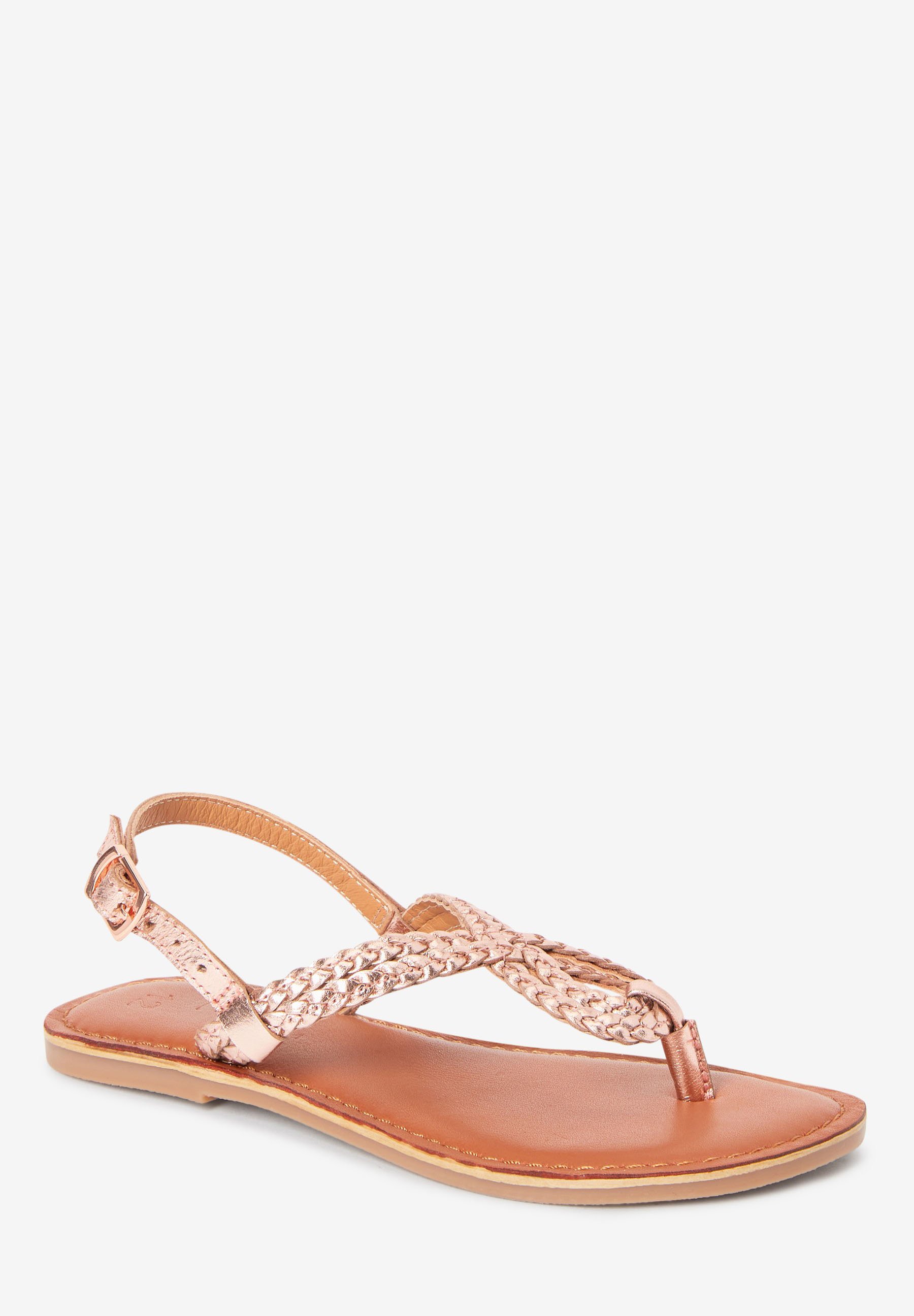Next TOE ROPE - Infradito - rose gold-coloured/rose gold - Zalando.it