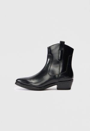 MELODY - Bottines de cowboy / motard - taupe