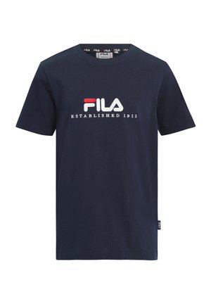 T-Shirt print - black iris