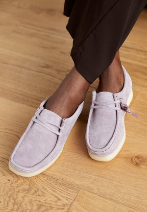 Sporty snøresko - mauve