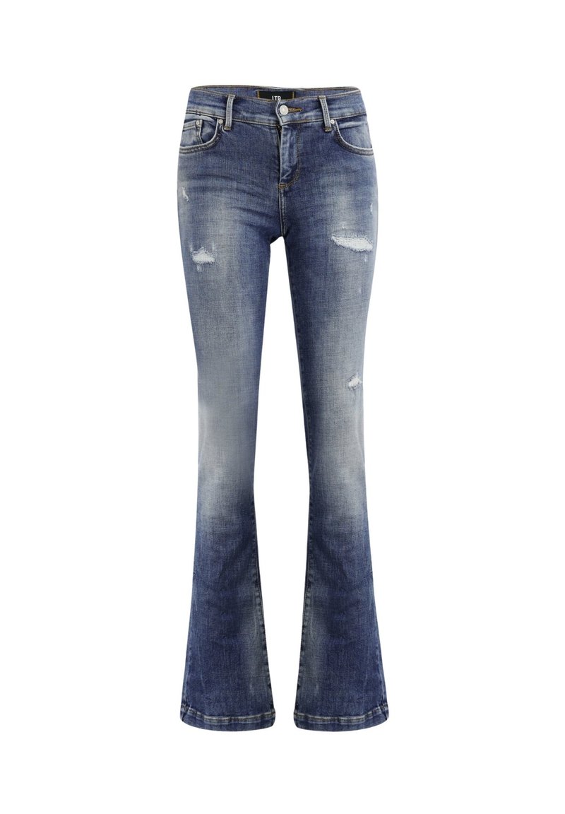 LTB Bootcut jeans blauw gemêleerd
