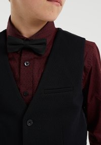 WE Fashion SLIM FIT GILET - Kostymväst - black