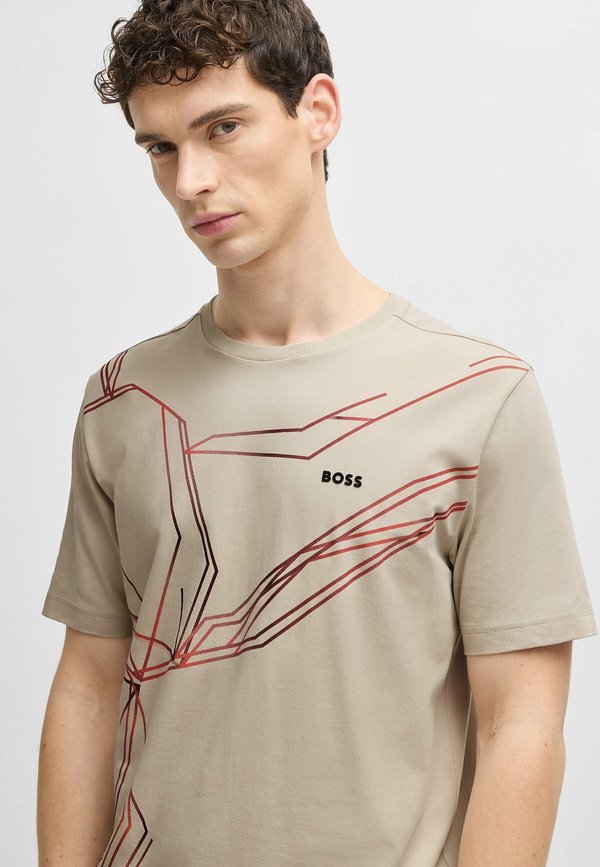 BEETLE - Print T-shirt - open beige four2