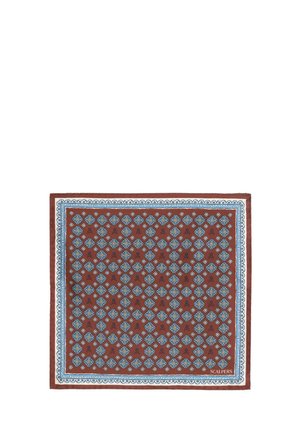SKULL MOTIVE POCHETTE - Fular - burgundy