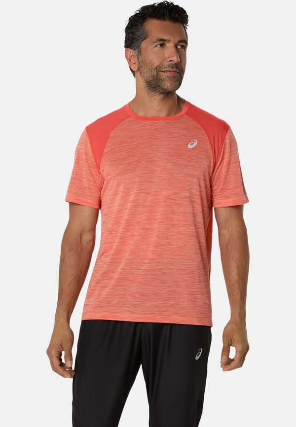 ROAD SS TOP - Sport T-Shirt - coral reef mojave