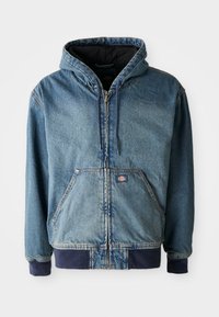 HILHAM HOODED JACKET - Bomberjacks - khaki tinted blue
