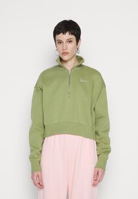 Nike Sportswear SPORTSWEAR PHOENIX FLEECE - Camisola - alligator sail