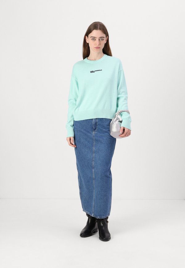 LOGO - Jumper - torquoise3