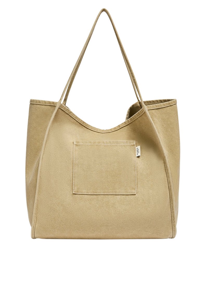 PULL&BEAR SHOPPER AUS Tote bag camel Zalando