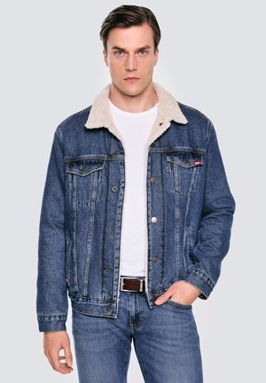 OBERBE RUBEN - Teksajakk - blau