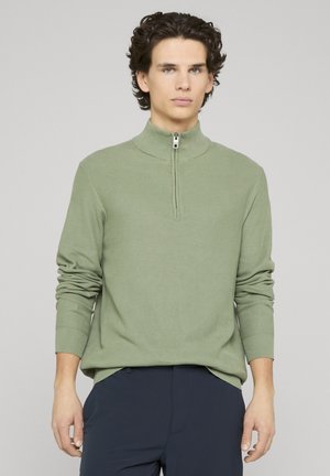BARCERLE ½ ZIP - Pullover - sea spray