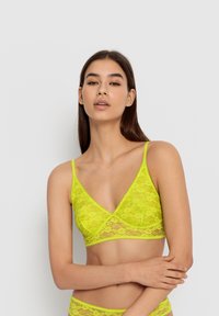 LASCANA - LSCN BY LASCANA - BRALETTE - Triangle bra - lime punch Thumbnail Image 1