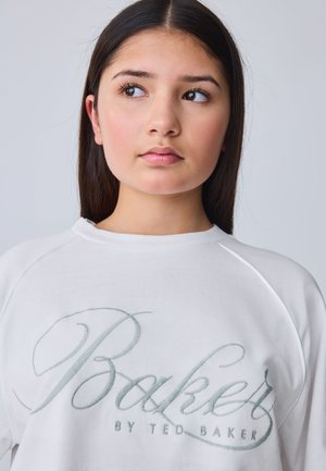 Baker by Ted Baker, REGULAR FIT - GREEN BOXY T-SHIRT & CONTRAST WAISTBAND TROUSERS SET 2 - Træningsbukser - green