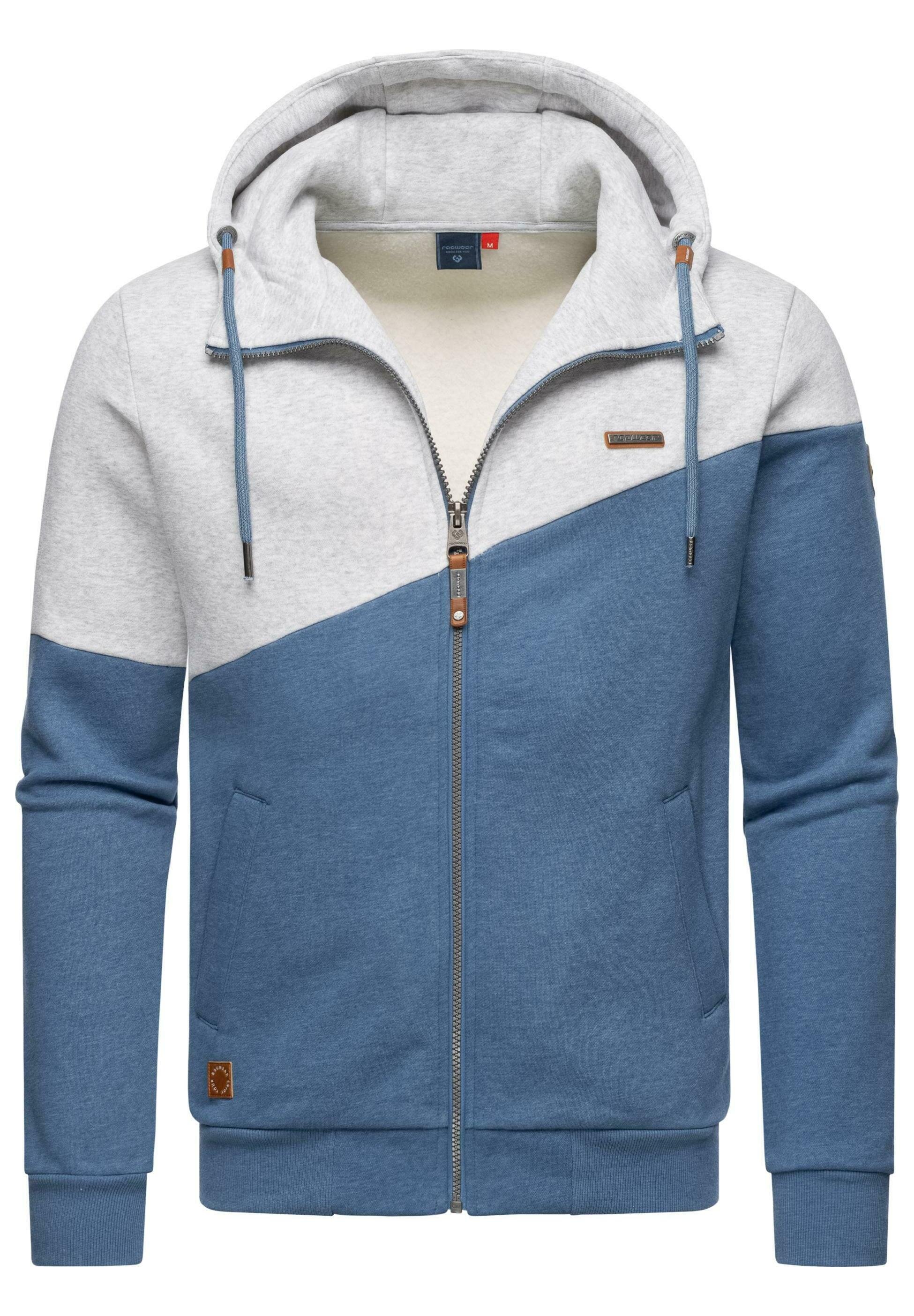 Ragwear WINNGS Zip-up sweatshirt light grey Zalando