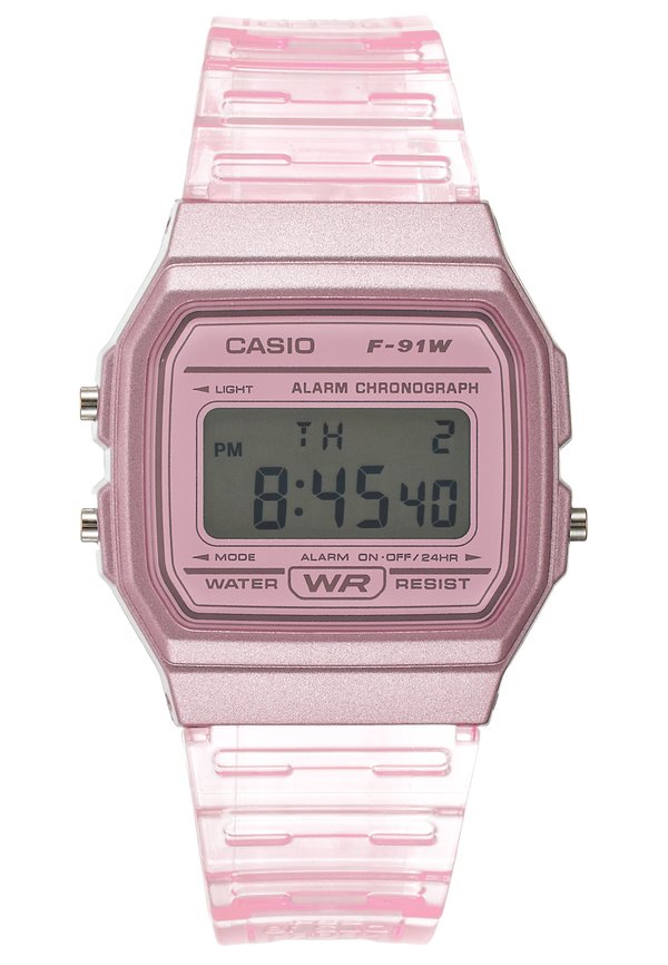 F-91WS-4EF - Digital watch - rosa