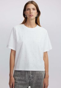 Ipekyol HOTFIX  - Camiseta estampada - off white