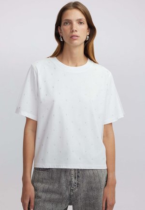 Ipekyol HOTFIX - T-shirt con stampa - off white
