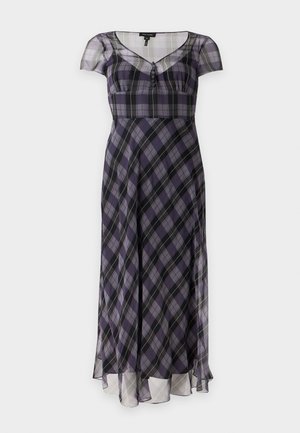 MARC JACOBS, PLAID MIDI - Hverdagskjole - purple